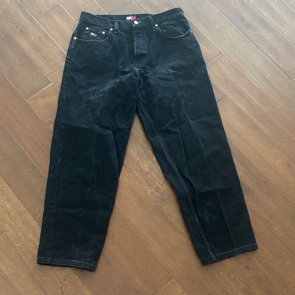 Tommy Hilfiger Men's Corduroy Pants in Black